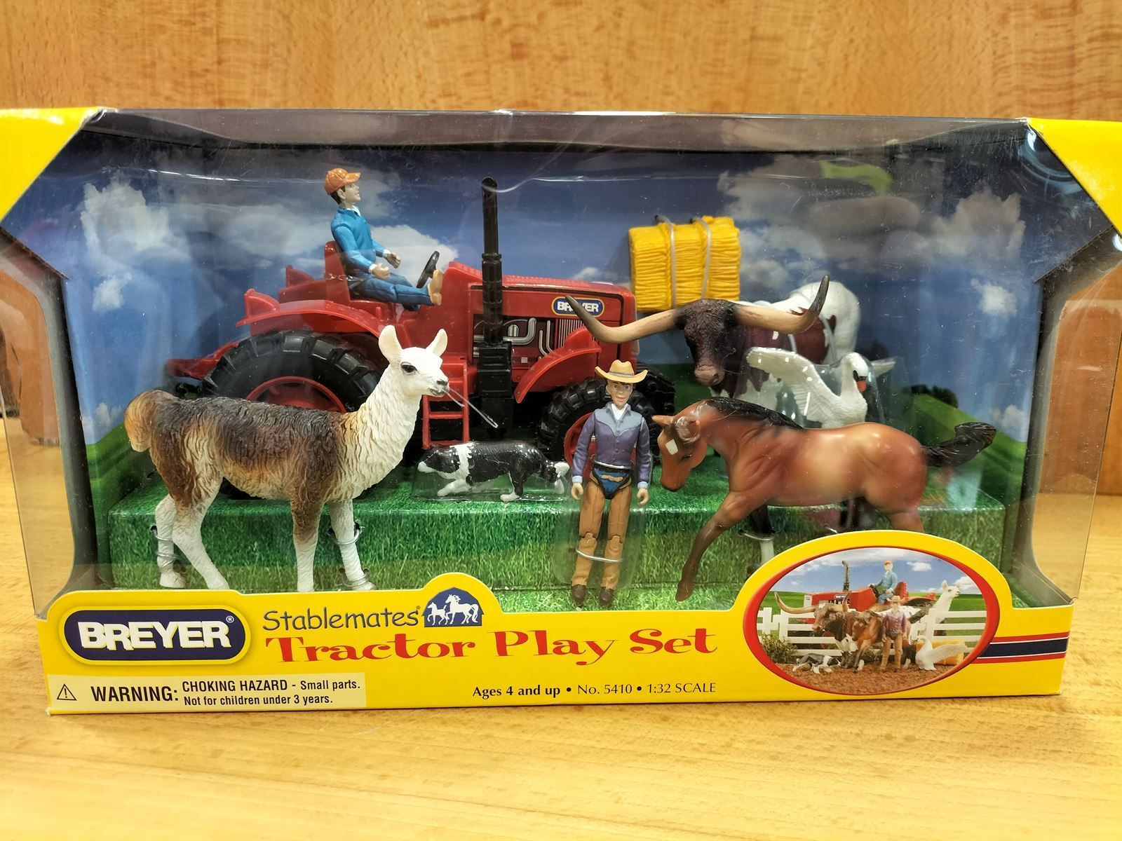 Juguete BREYER tractor play set, animales y tractor - Imagen 1
